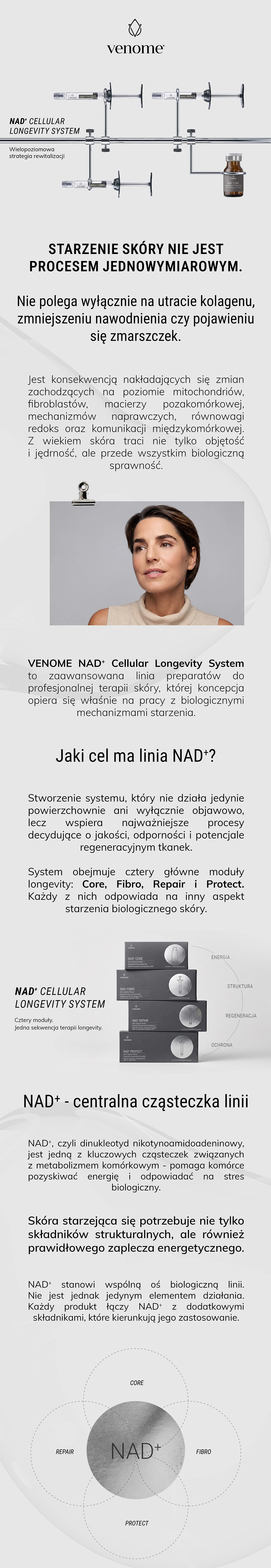 VENOME NAD+ Cellular Longevity System